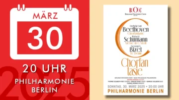 „Chorfantasie“: Beethoven / Bizet / Schumann